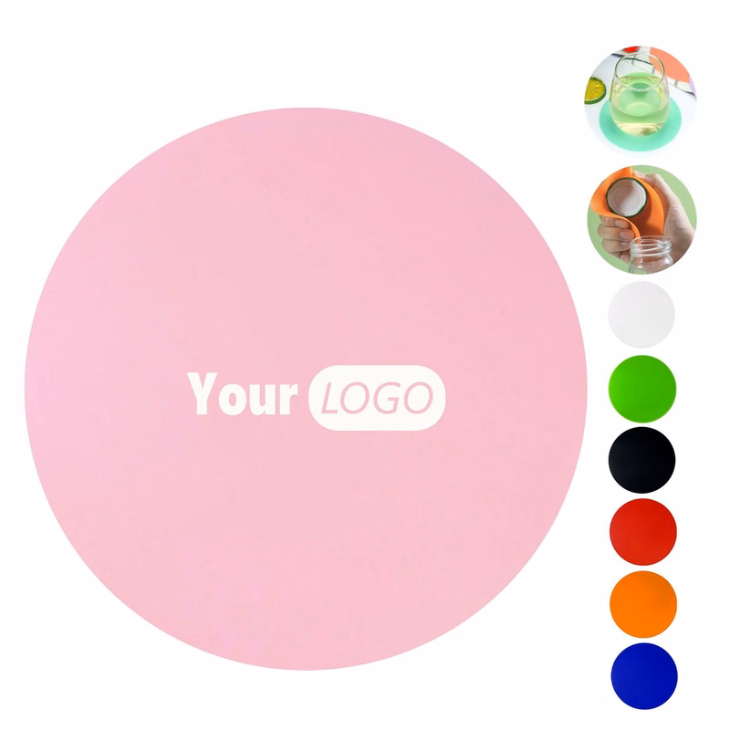 Multifunctional Silicone Jar Opener Coaster