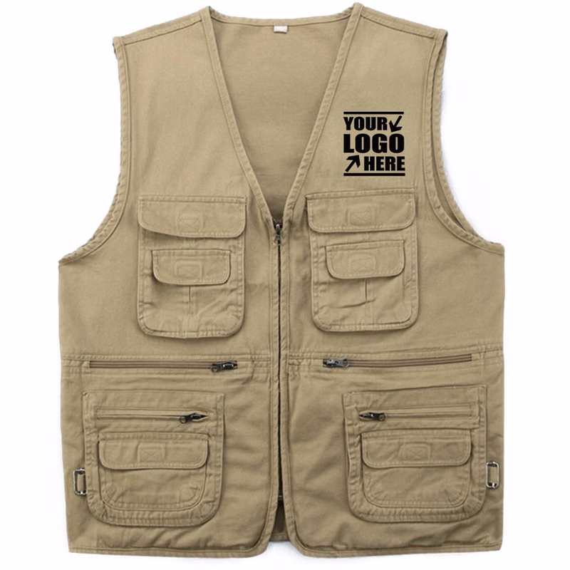 Multi-Pockets Utility Vest