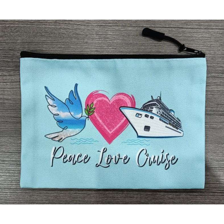 Canvas Pencil Zipper Bag 1