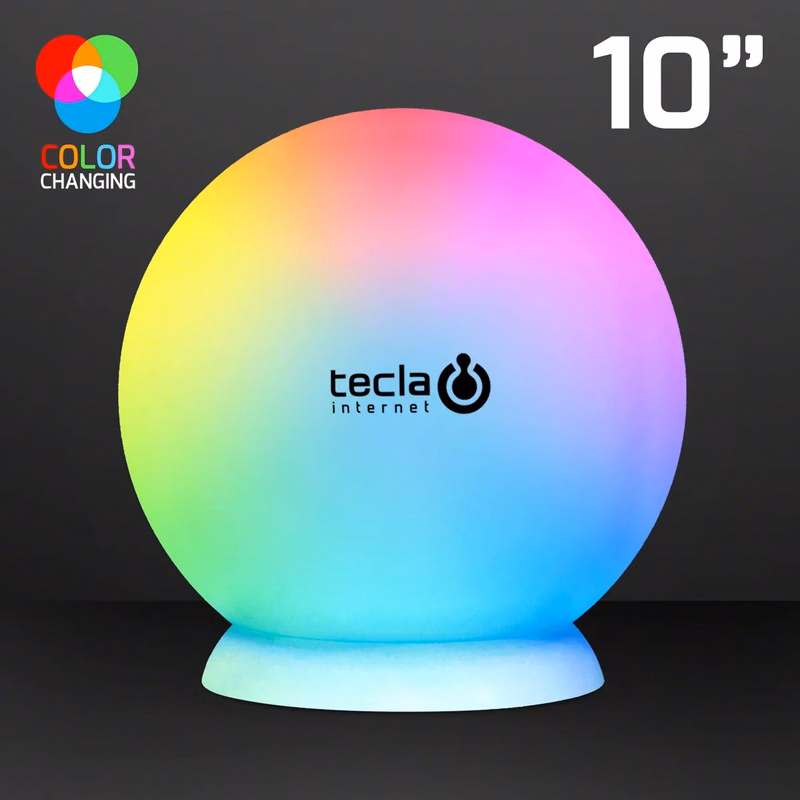 10"  Floating LED ball with Charger & Remote