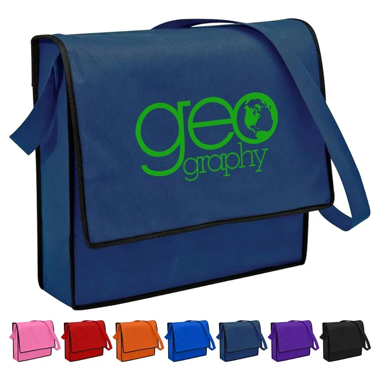 Non Woven Flap Satchel 1