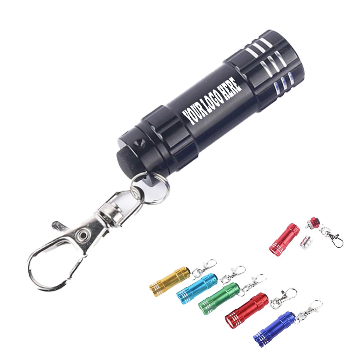 LED flashlight Keychain 1