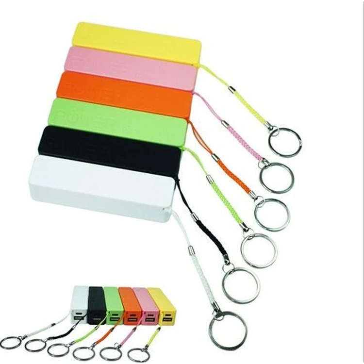 Plastic 2000 mAh Phone Charger; Phone Power bank keychain 1