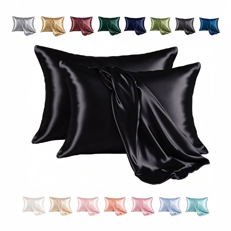 Personalized Skin Care Satin Pillow