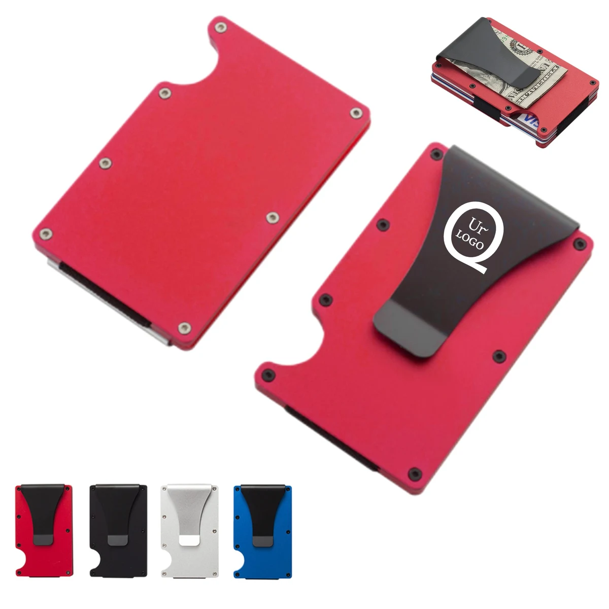 Metal Wallet Card Holder 1