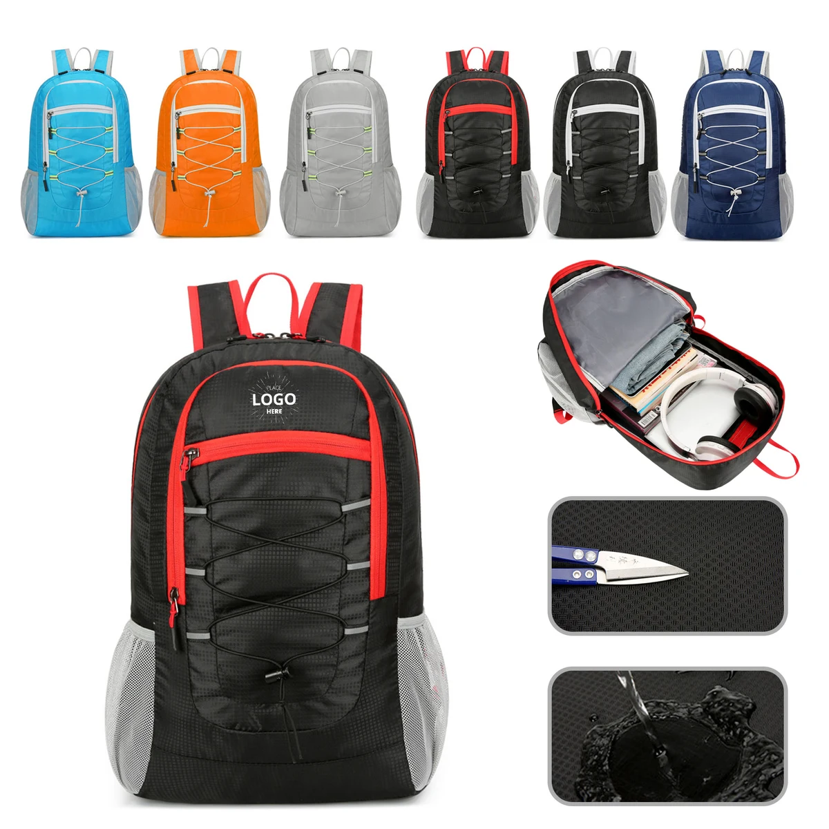 Sports Drawstring Bag basketball Backpack 1