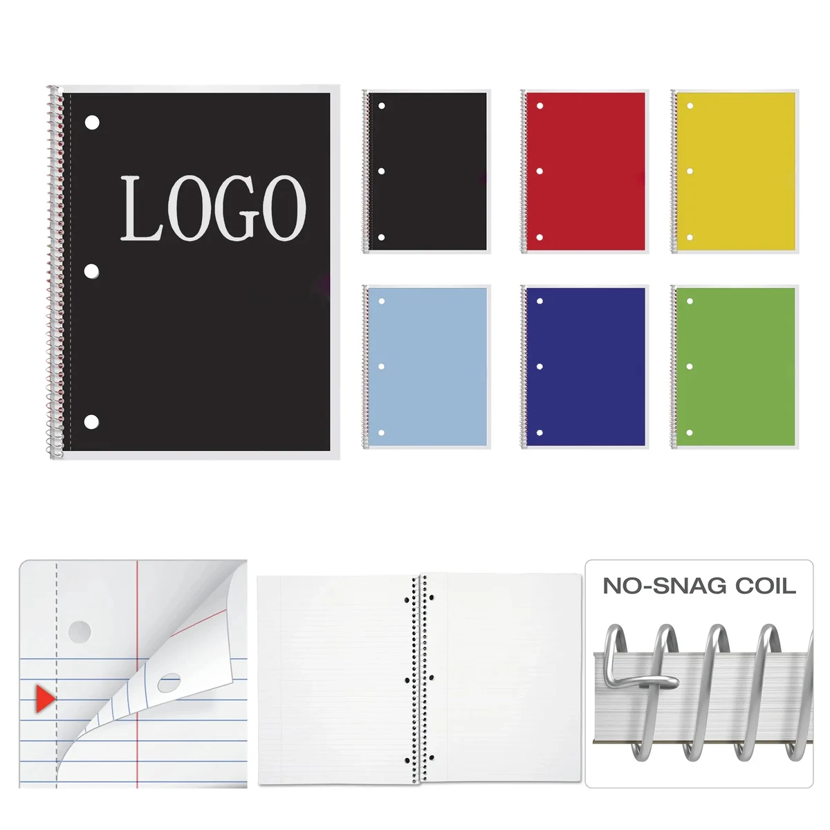 College Ruled Spiral Notebook 1