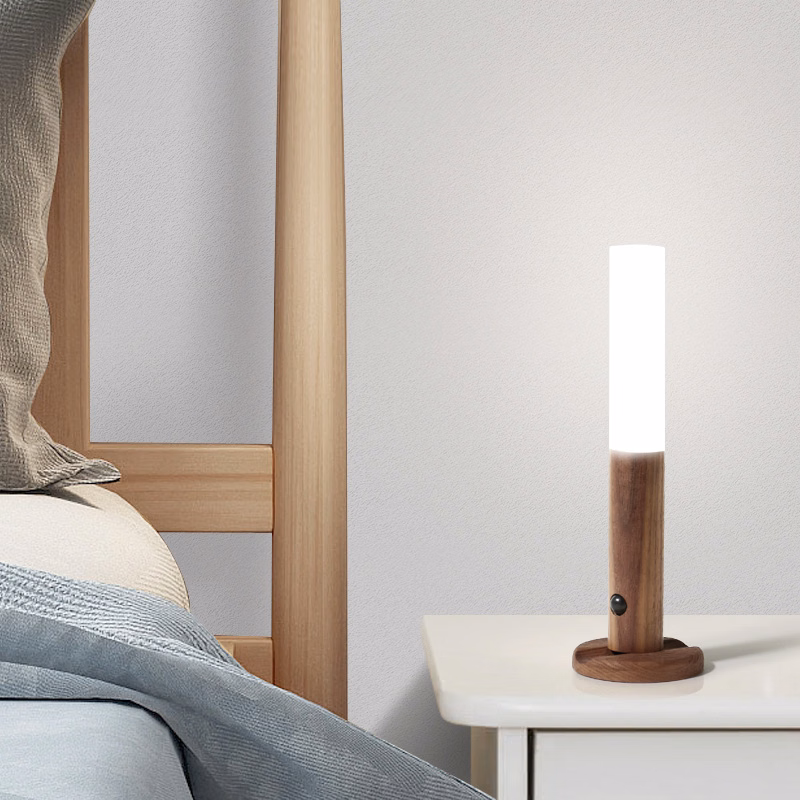 LED Wooden rechargeable night light