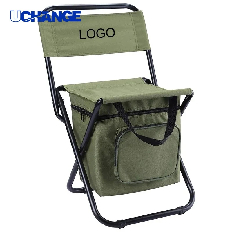 Fishing Chair with Cooler Bag Portable Seat for Outdoor Fishing 1