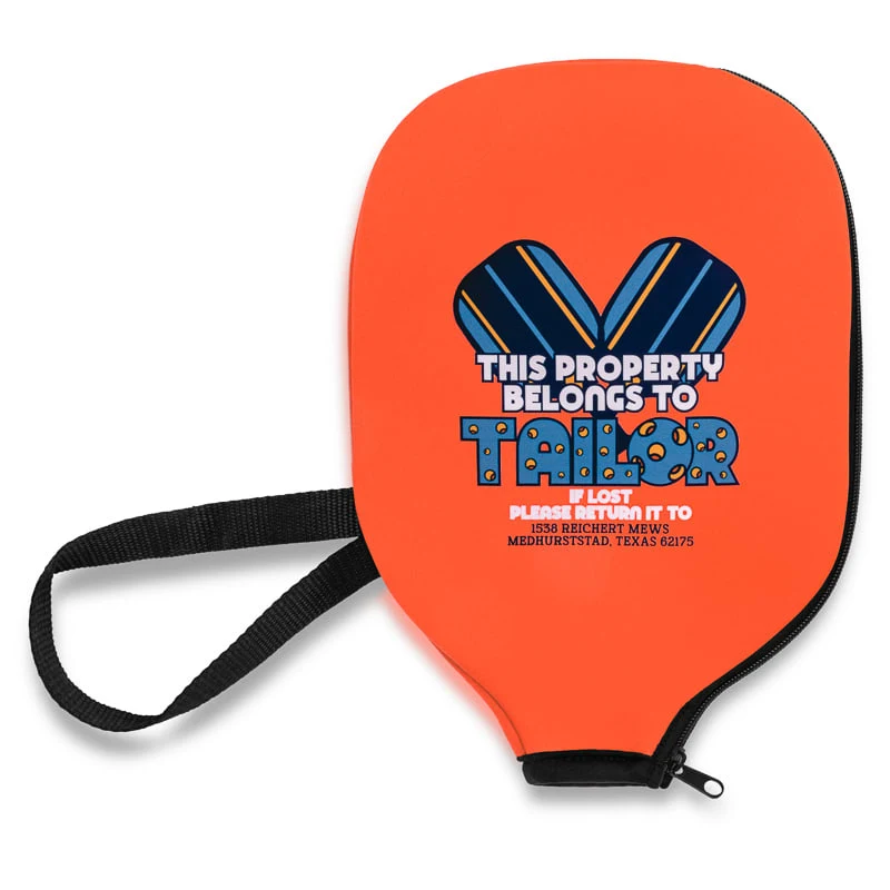 Custom Pickleball Paddle Covers 1