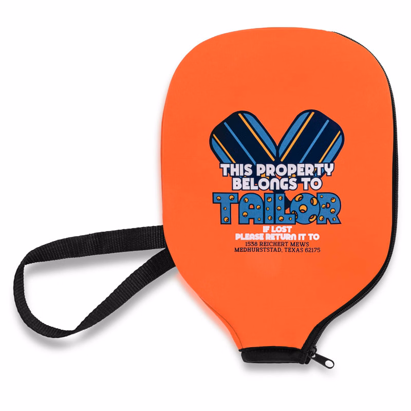Custom Pickleball Paddle Covers