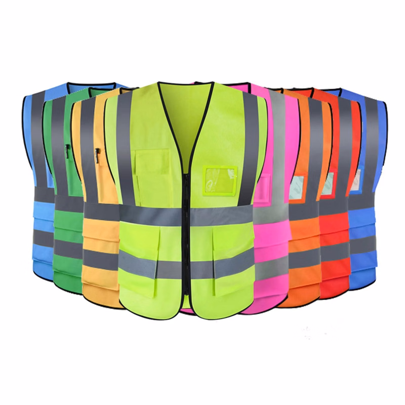 Reflective Safety Vest With Pocket