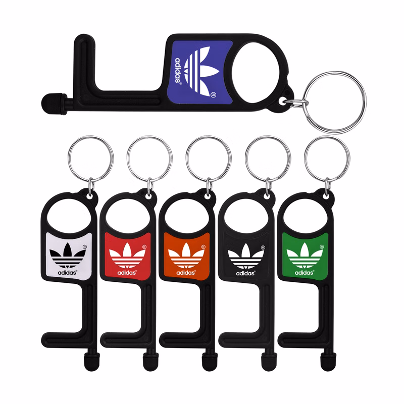PPE Door Opener Closer No-Touch w/ Stylus and Key Chain