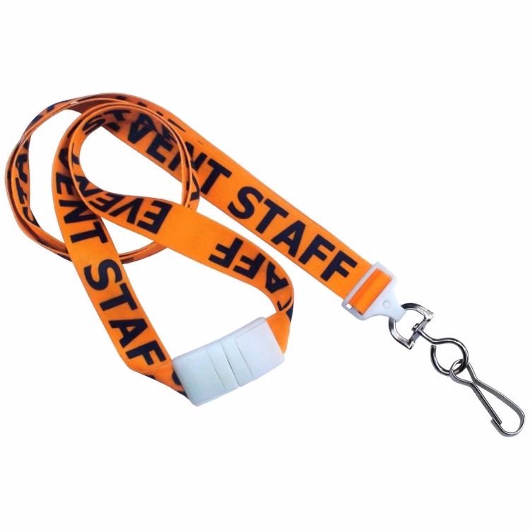 5/8" Dye Sublimated Breakaway Lanyard (Event Staff)