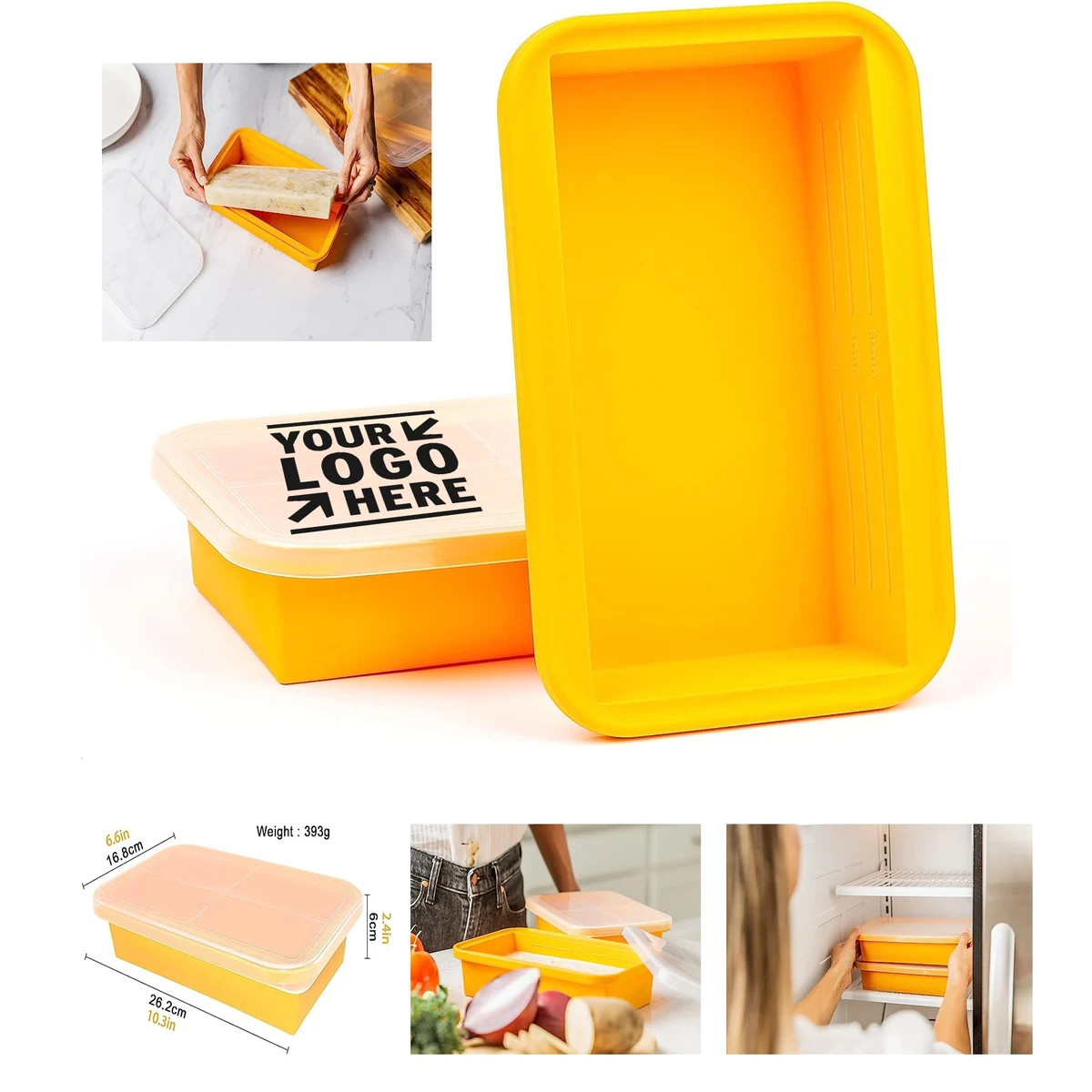 Storage Freezing Ice Trays With Lids 1