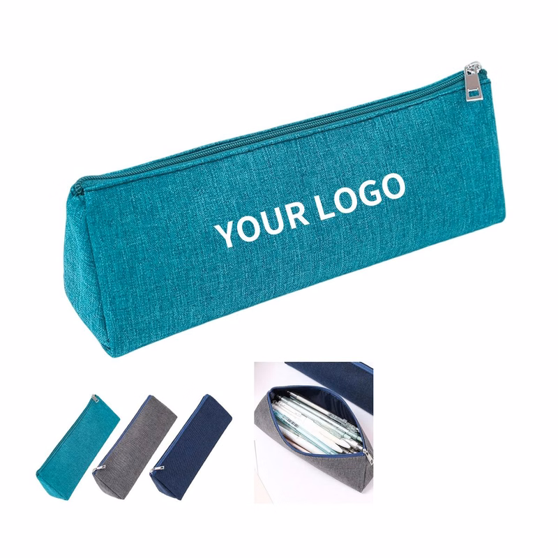 Back to School Pencil Holder with Zipper Closure