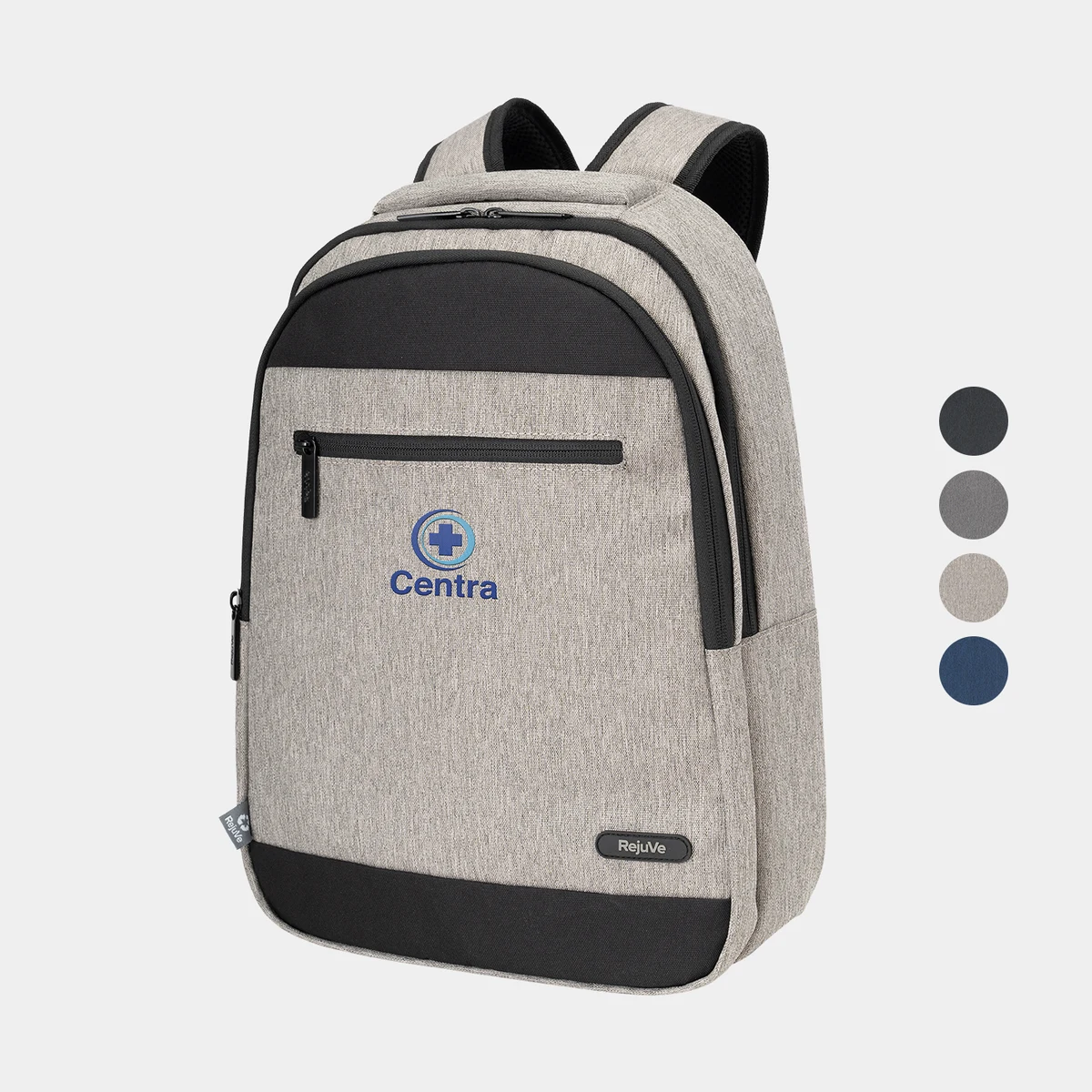 RejuVe® MILANO Recycled Heather Executive Business Backpack 1