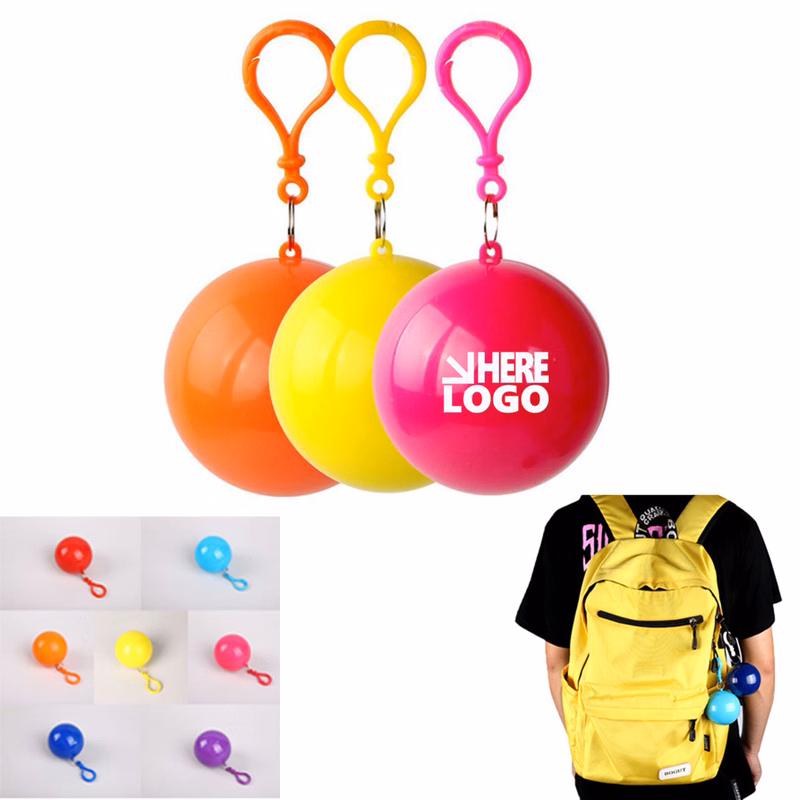 Easy Carry Single Use Raincoat Ball Shaped Item