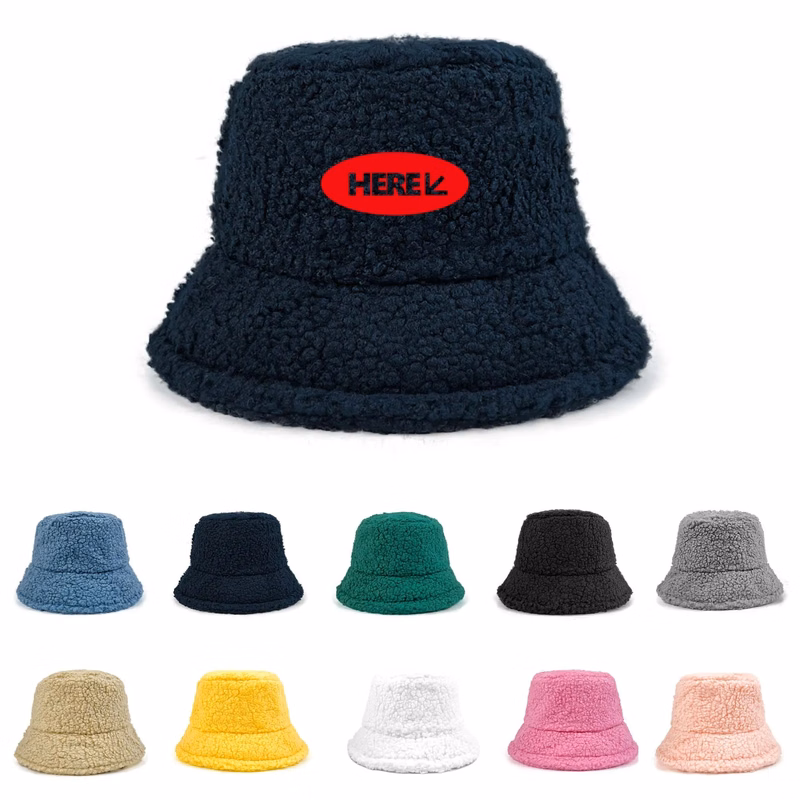 Winter Lamb Wool Warmth Bucket Hat