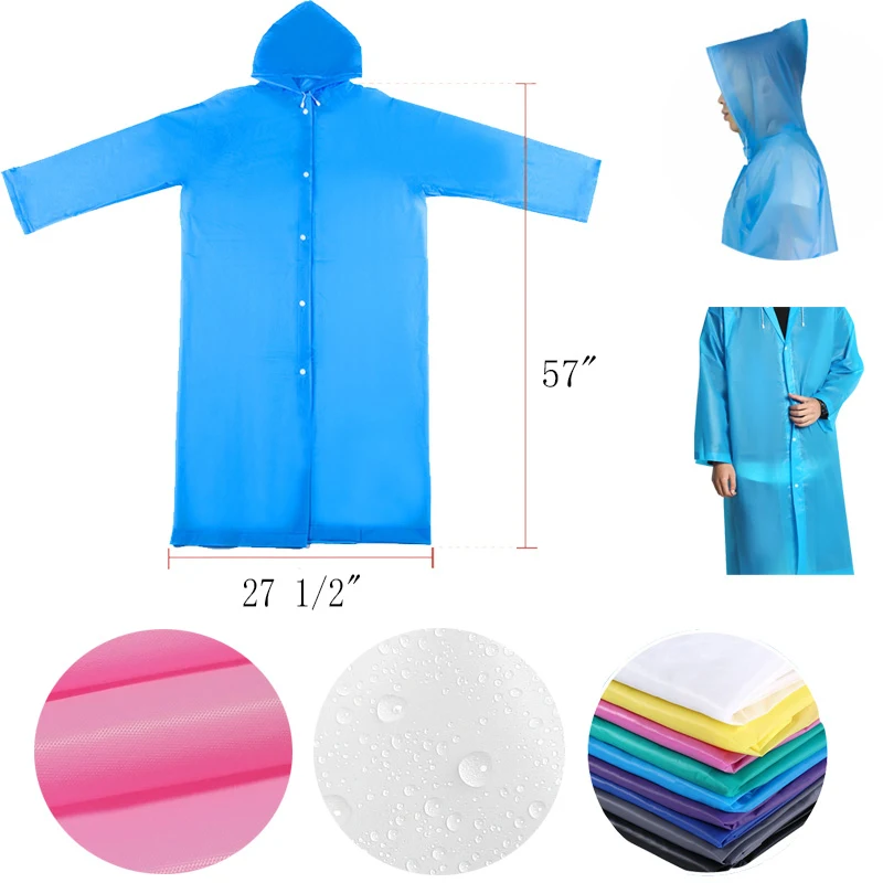 EVA Poncho, custom jacket with logo imprint 1