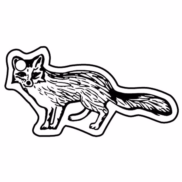 Fox Key Tag (Spot Color)