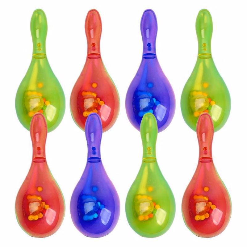 Light up LED Translucent Maracas Shaker