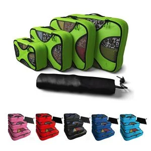 Travel Waterproof Luggage Storage Bag Set With Foldable Pouch 1