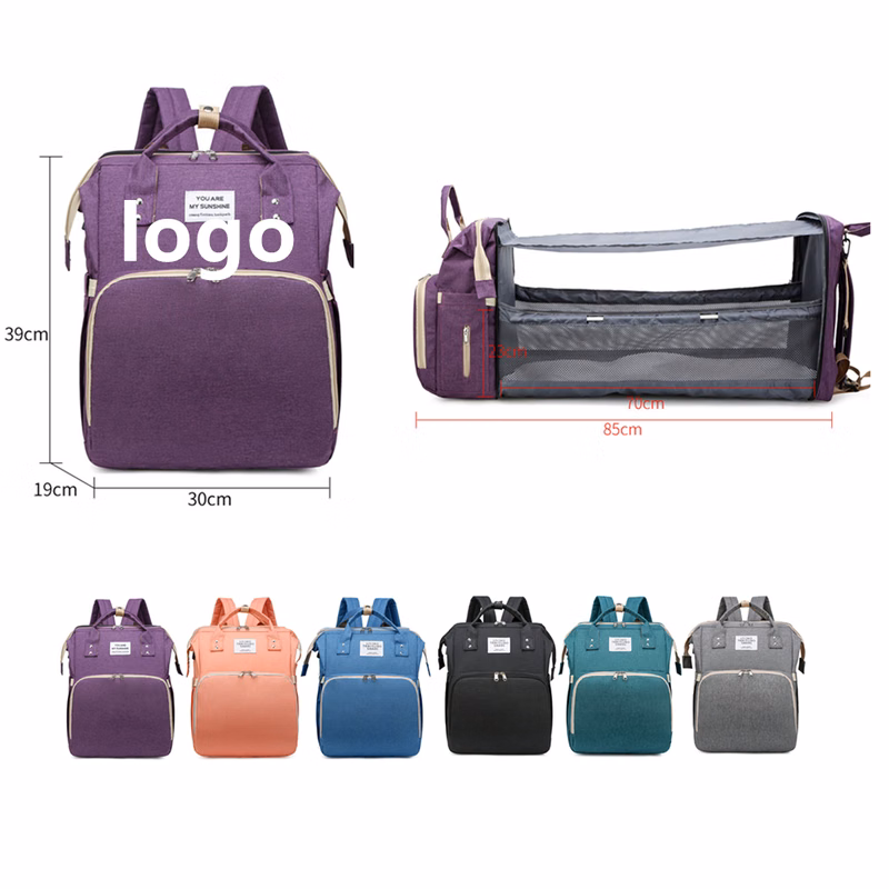 Portable Mommy Diaper Backpack w/USB Charging Port
