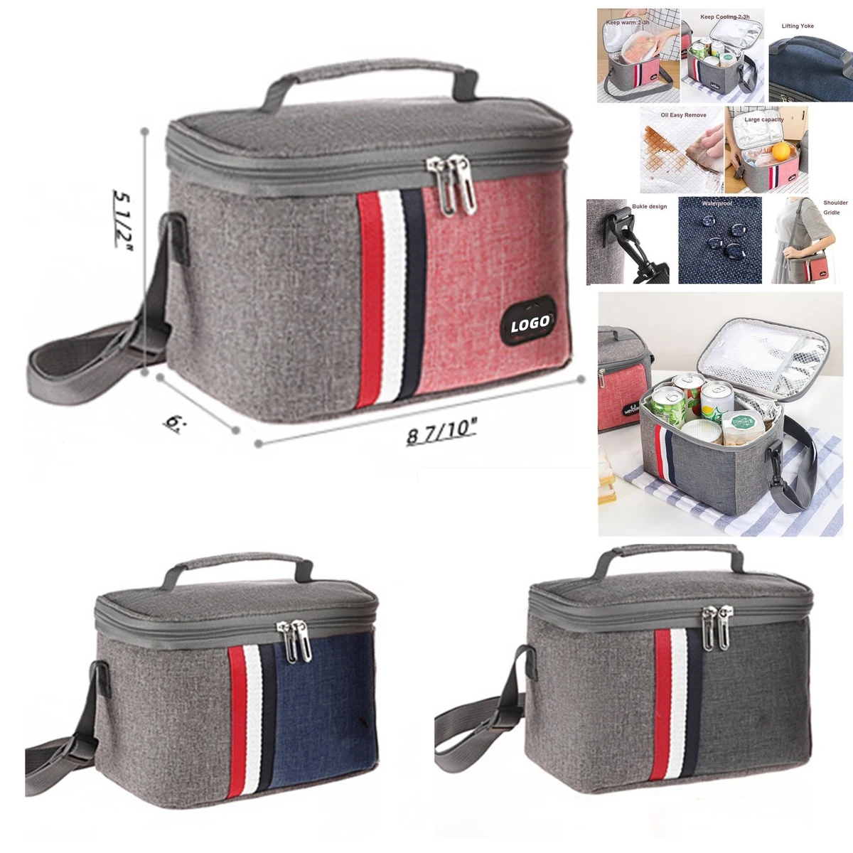 Lunch Bag With Shoulder Strap 1