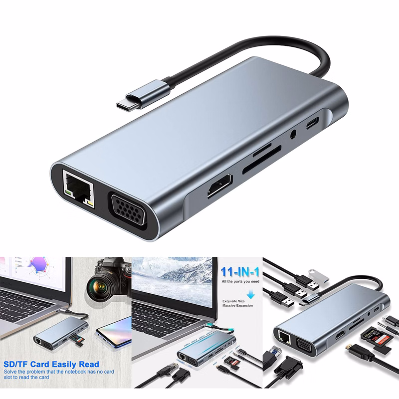 11 in 1 USB C Hub