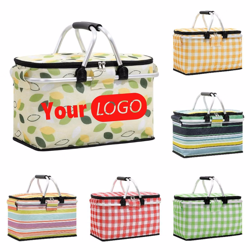 Folding Picnic Basket