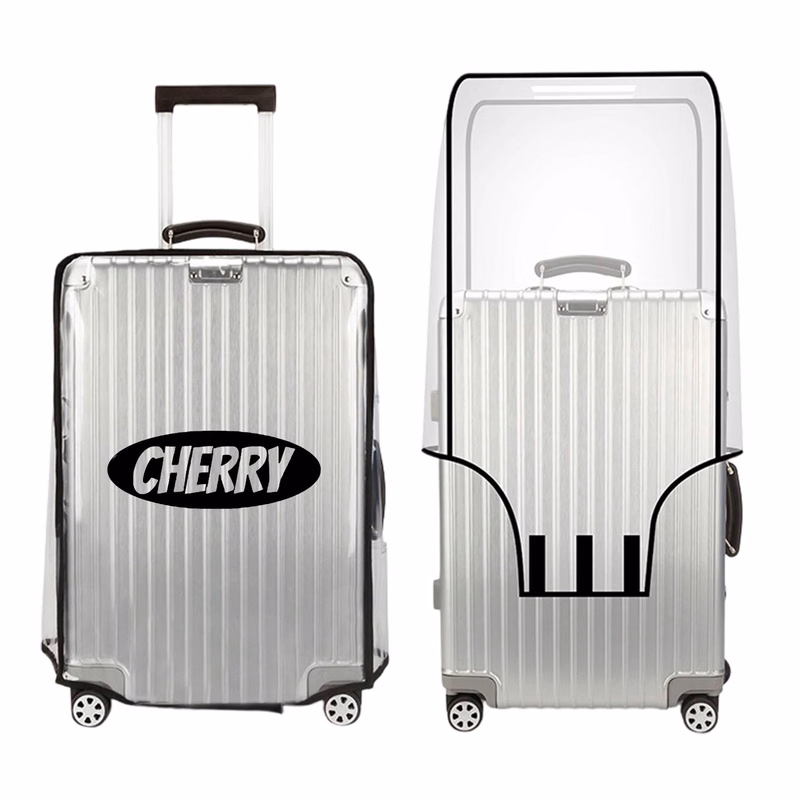 18In PVC Transparent Luggage Protective Cover