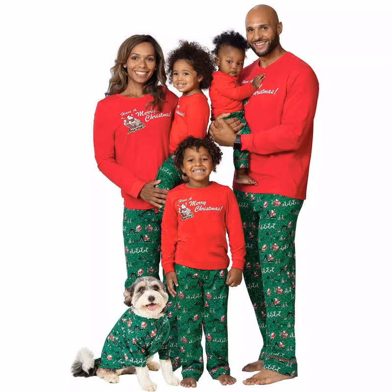 Family Christmas Outfit Set