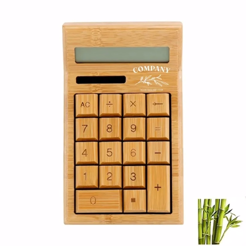 Wooden Solar Calculator
