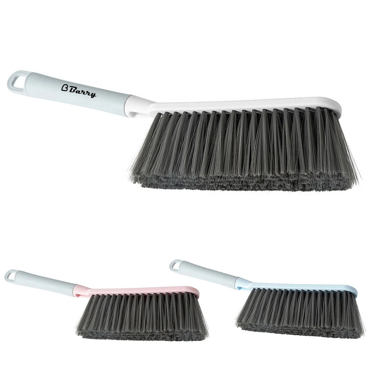Home multifunctional long handle soft fur bed brush 1