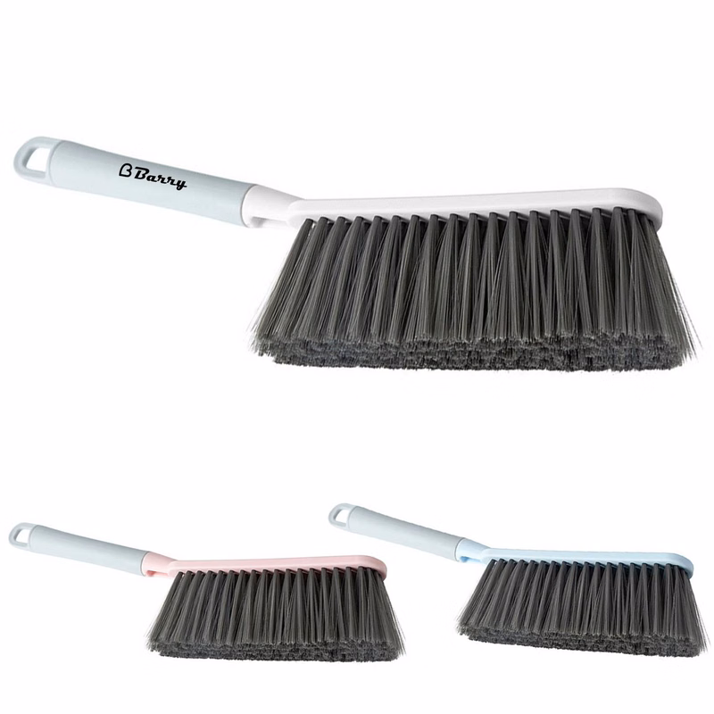Home multifunctional long handle soft fur bed brush
