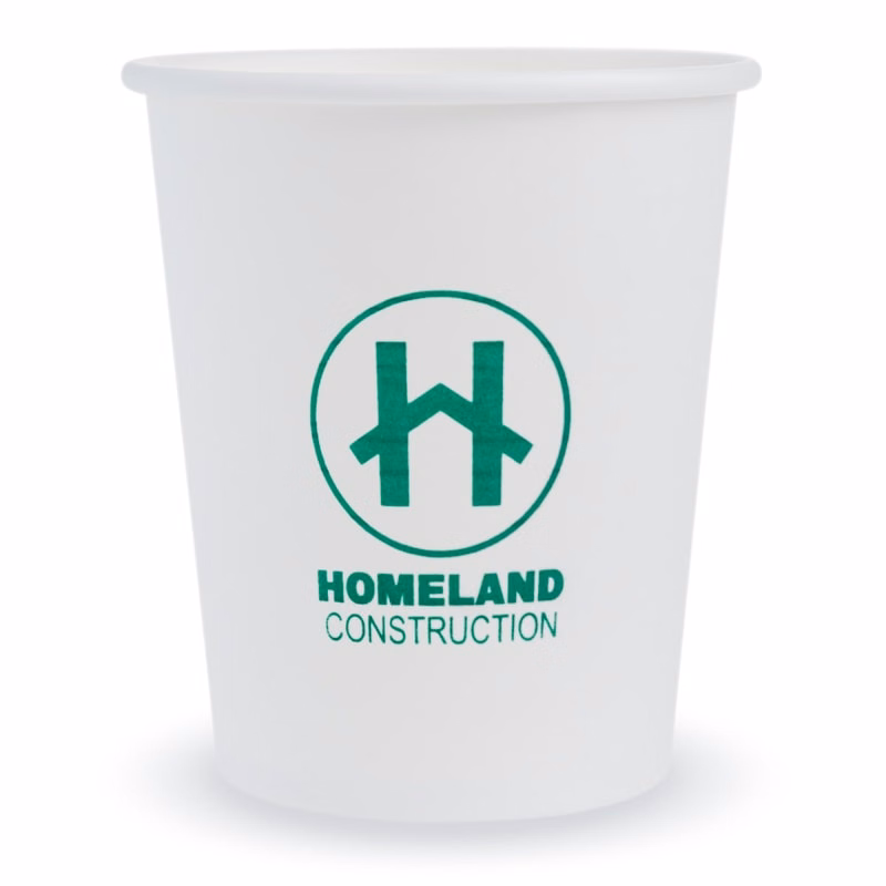 Custom 8 Oz. Paper Hot Cups