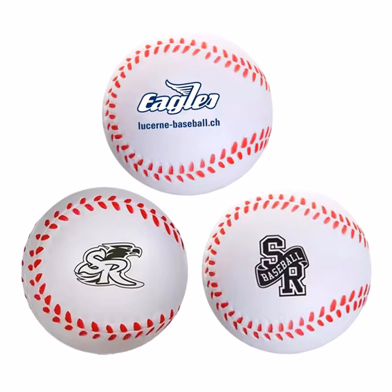 Baseball Shaped PU Stress Reliever