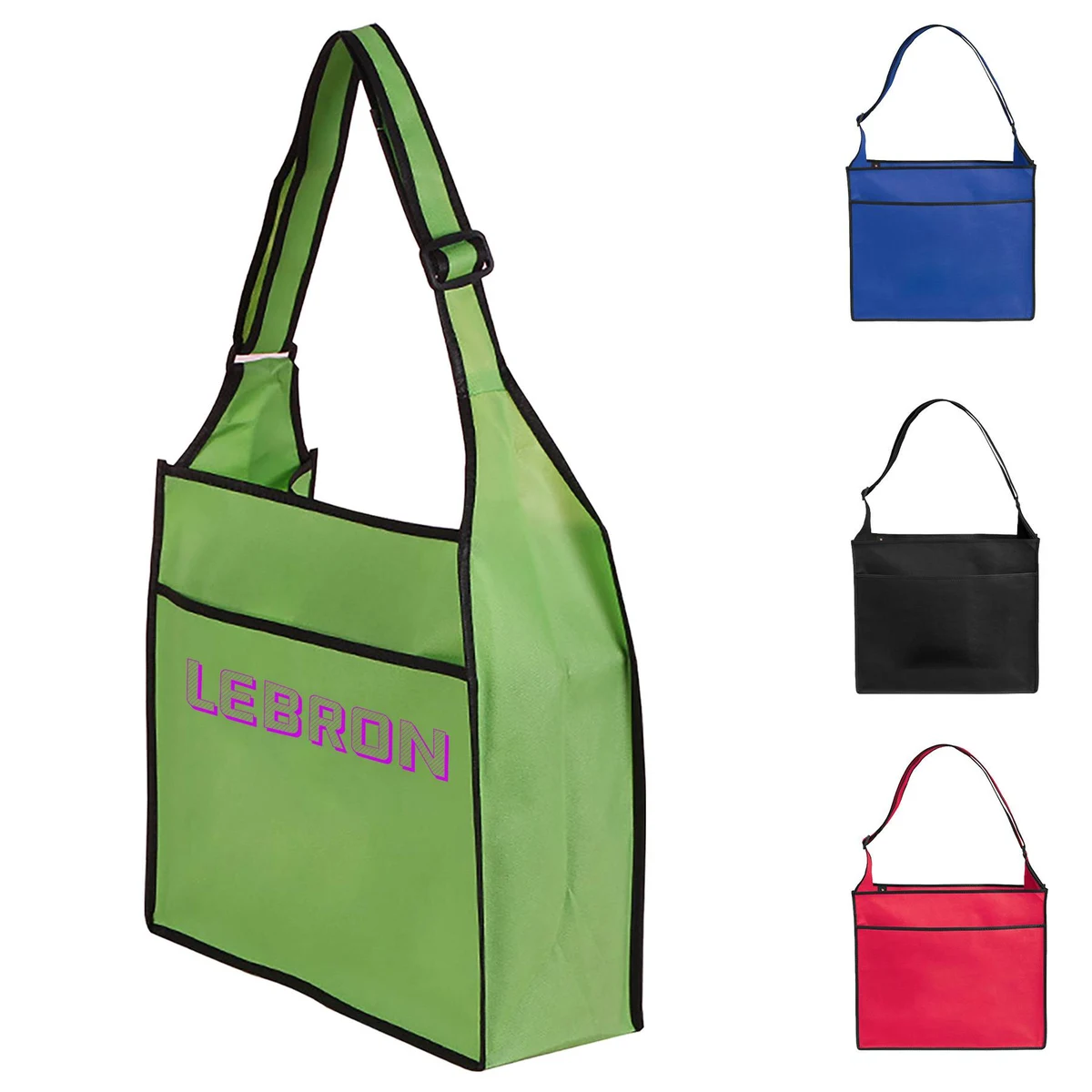 Customized Non-woven Reusable And Foldable Tote Bag 1