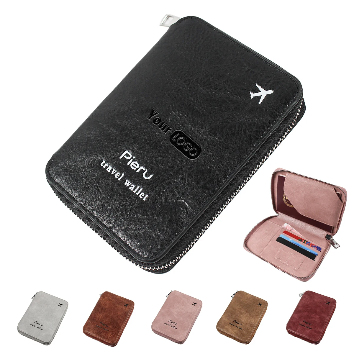 PU Travel Zipper Storage Bag 1
