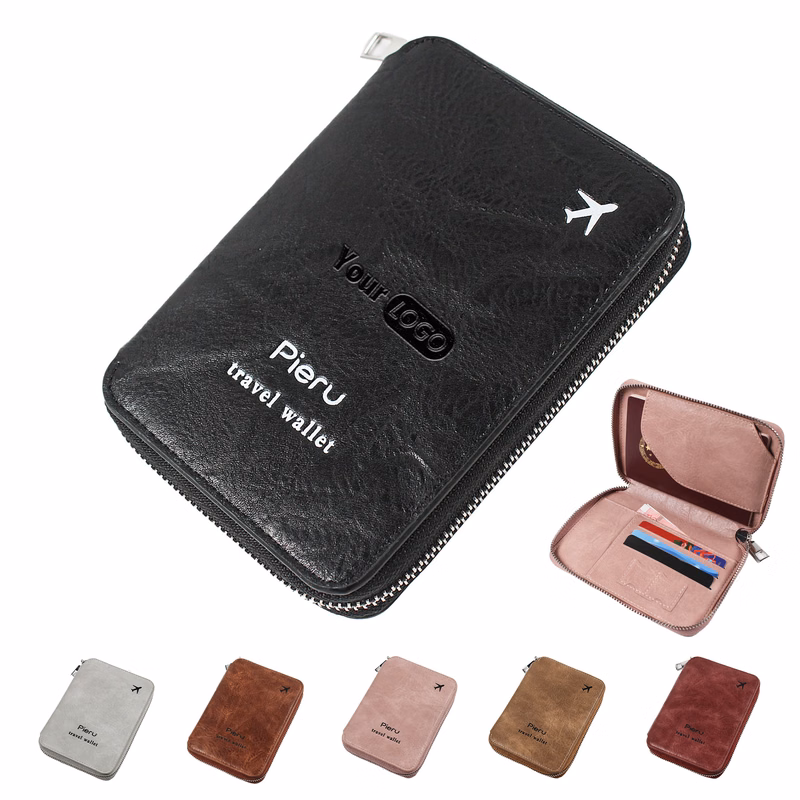 PU Travel Zipper Storage Bag