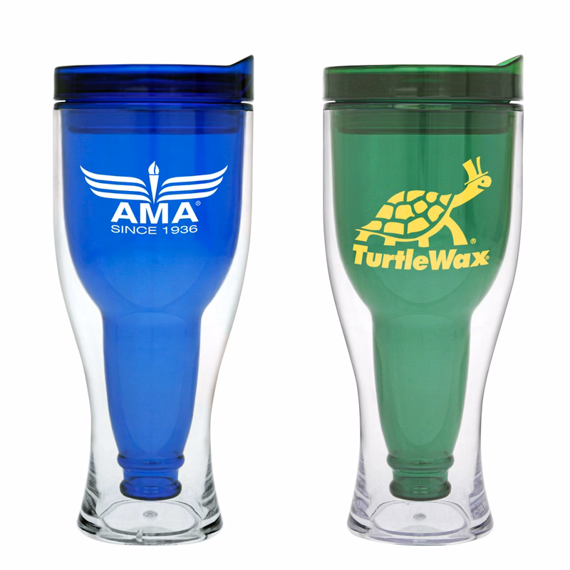 14 Oz. Beer Buddy Double Wall Tumbler Cup