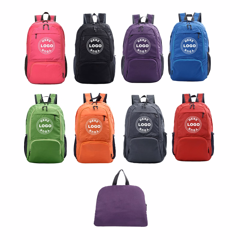 Customizable Outdoor Folding Backpack