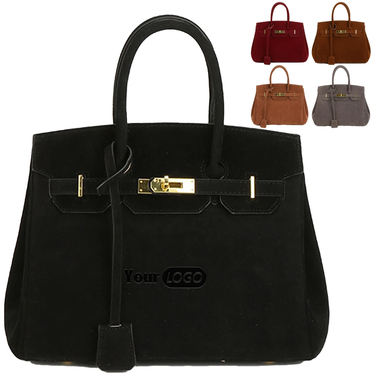Pu Retro Handheld Crossbody Bag 1