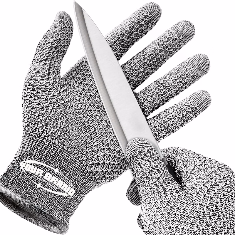 Level 5 Cut Proof Chainmail Kitchen Safety HPPE Gloves