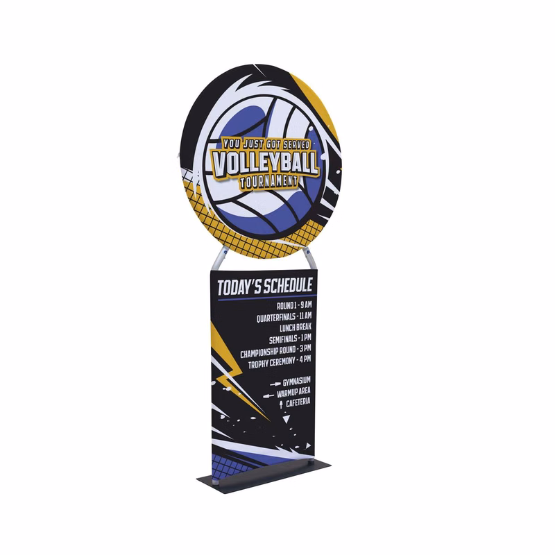 36" EuroFit™ Round Banner Display Kit