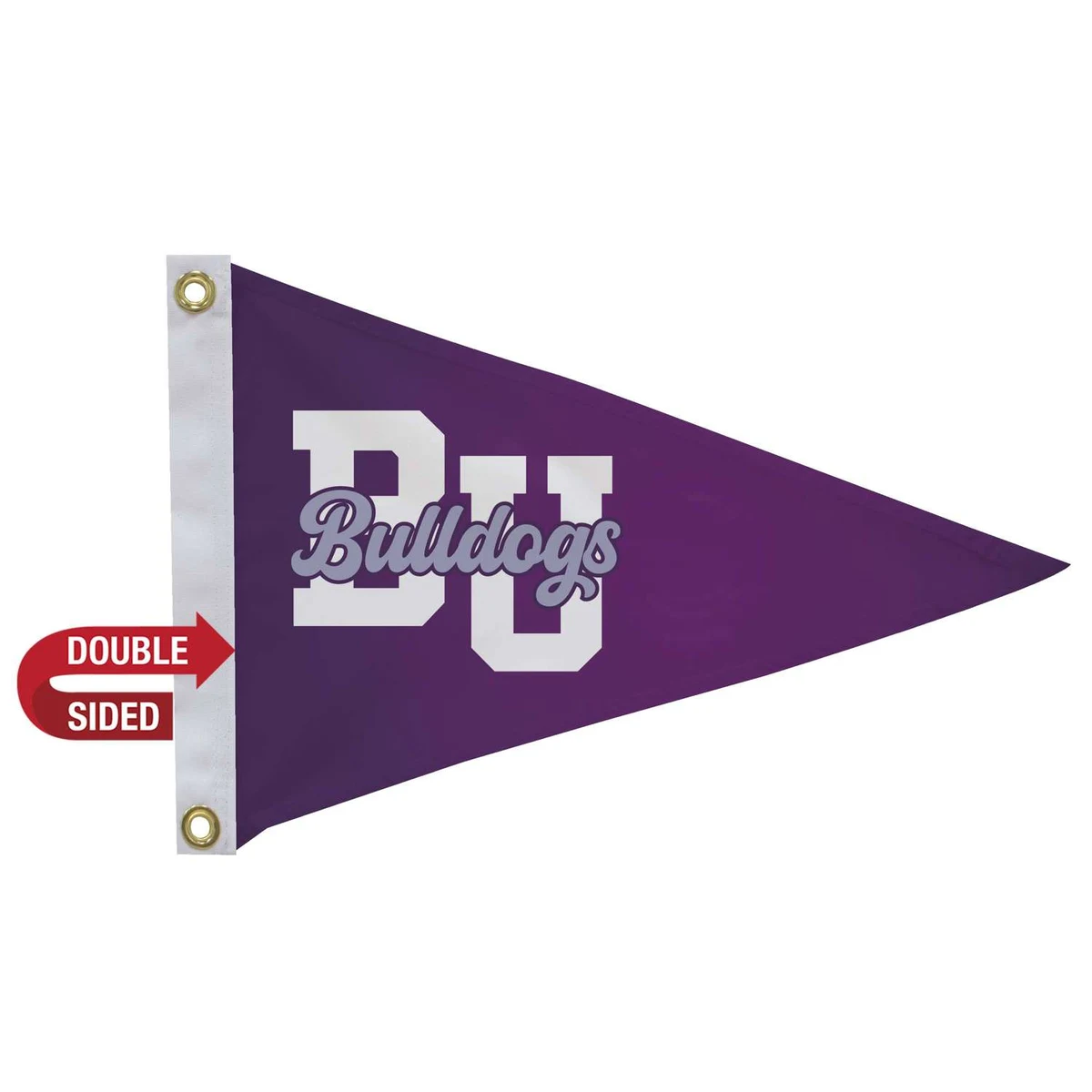12" x 18" Nylon Pennant Flag Double-Sided 1