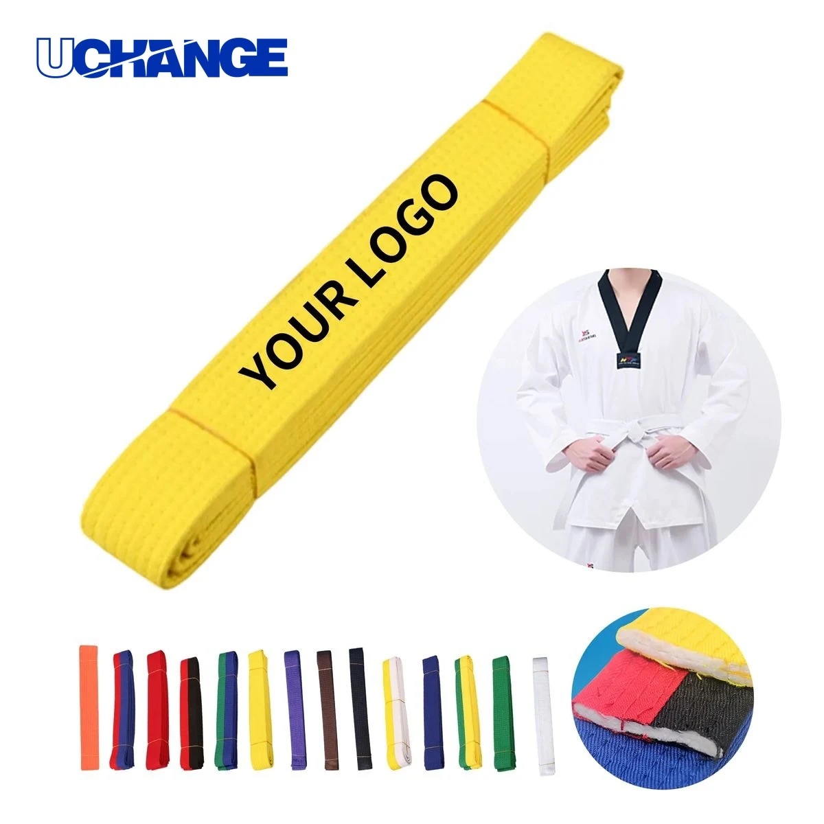 Polyester Taekwondo Belt Strap for Training 1