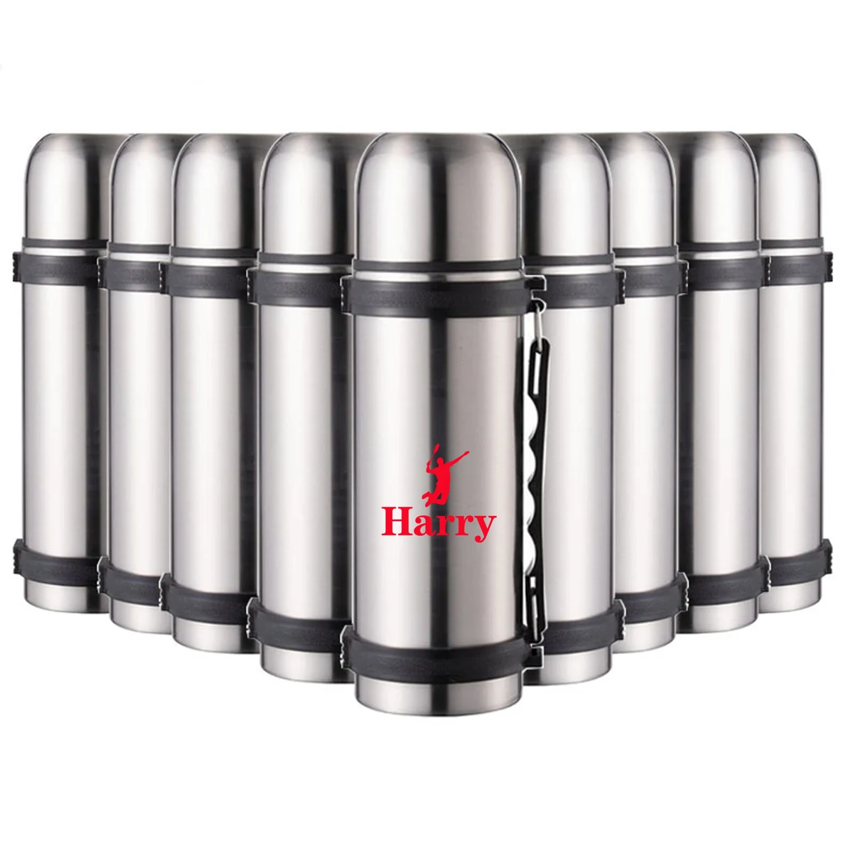 40Oz Travel Stainless Thermos, custom water bottle with logo imprint 1