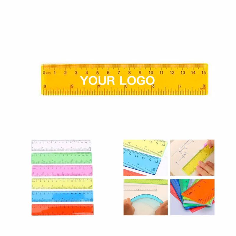 Durable Transparent Ruler for Students and Artists